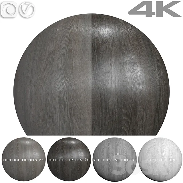 Seamless textures – OAK 3ds Max