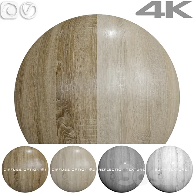 Seamless textures – OAK 3ds Max