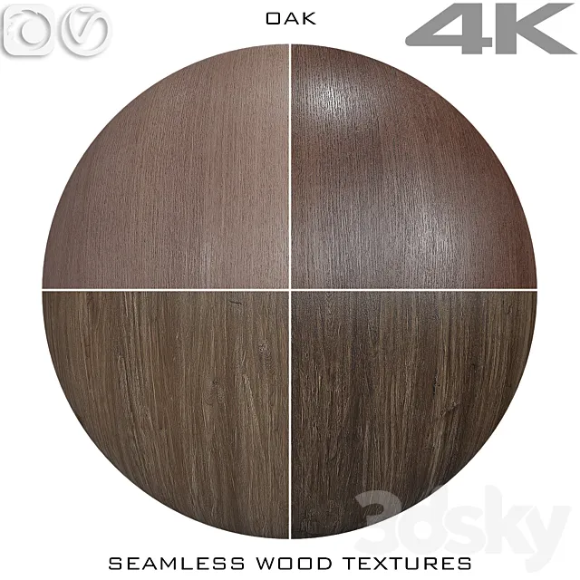 Seamless wood texture – Oak №1 3dsMax Model