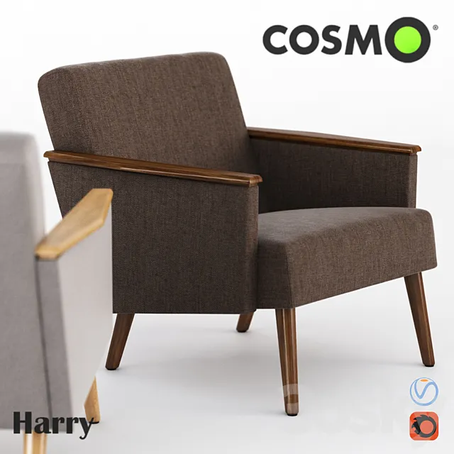 seat Harry 3ds Max