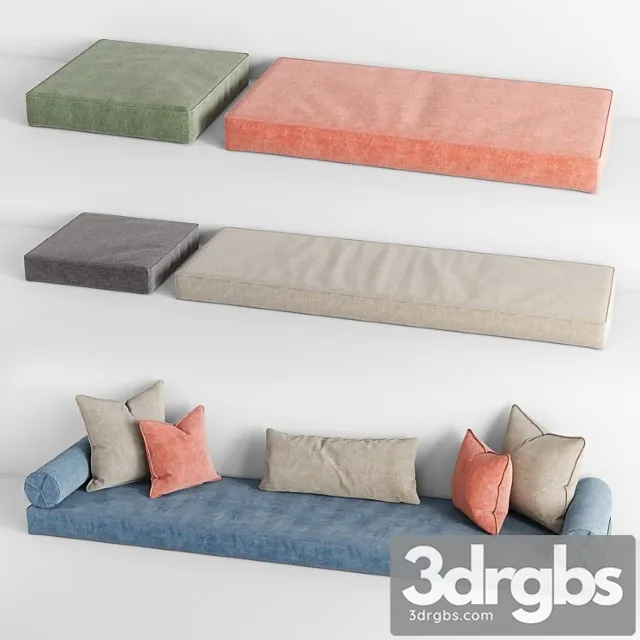 Seat pillow set 002