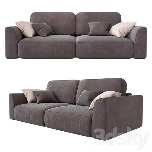 Seattle Sofa Bed 3DS Max Model