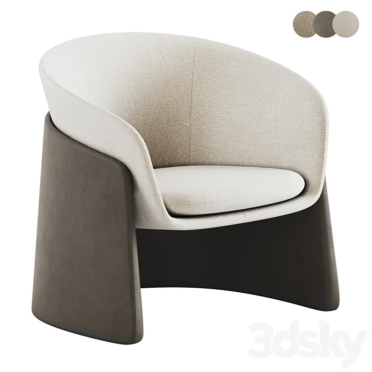 Seba Lounge Davis Furniture 3DS Max Model