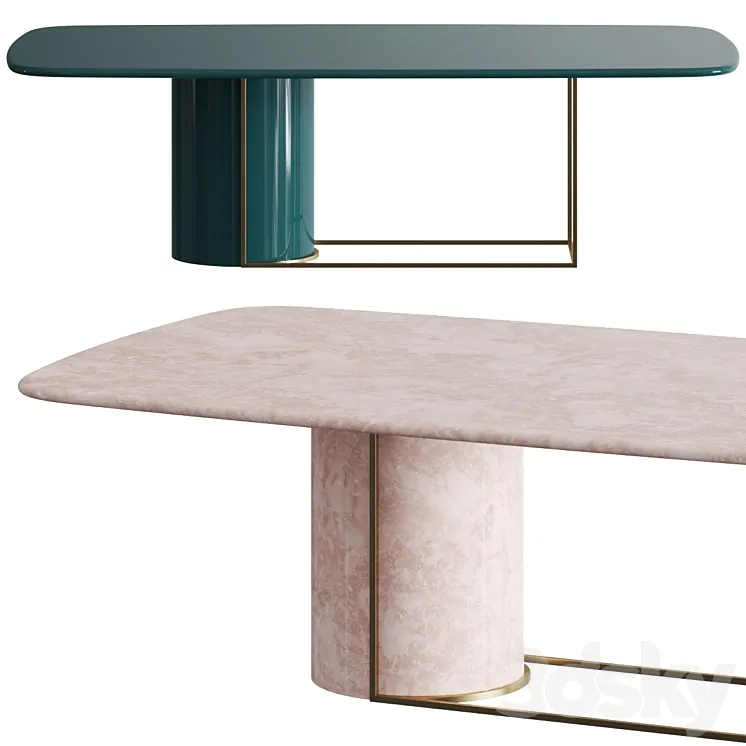Secolo Horus Dining Table 3DS Max
