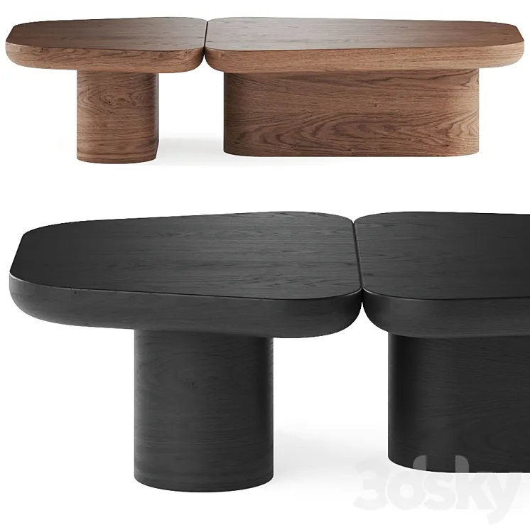 Secolo Pangea Coffee Table 3DS Max Model