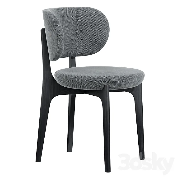 Secolo RICHMOND Dining Chair 3DS Max Model