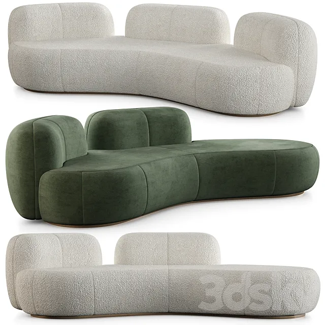 Secolo Tateyama XL Sofa 3ds Max