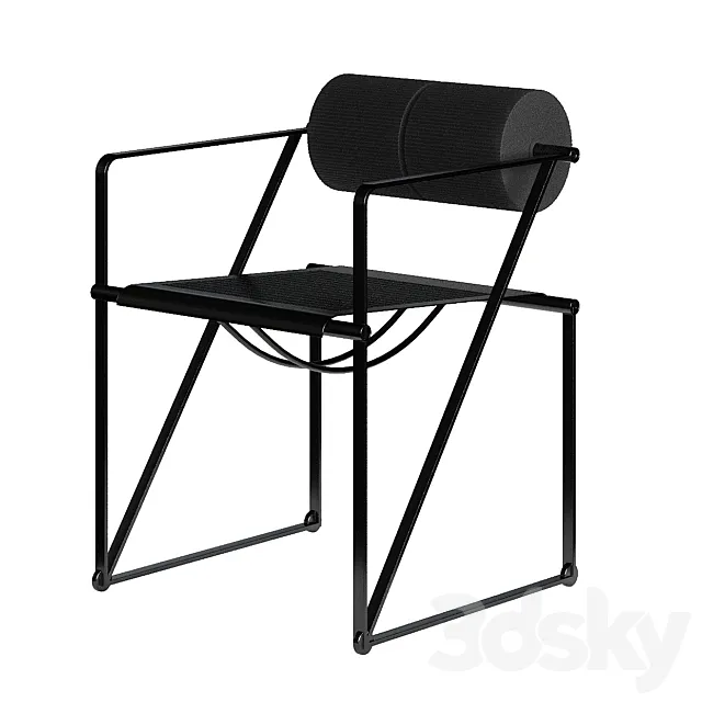 Seconda Chair by Mario Botta 3ds Max