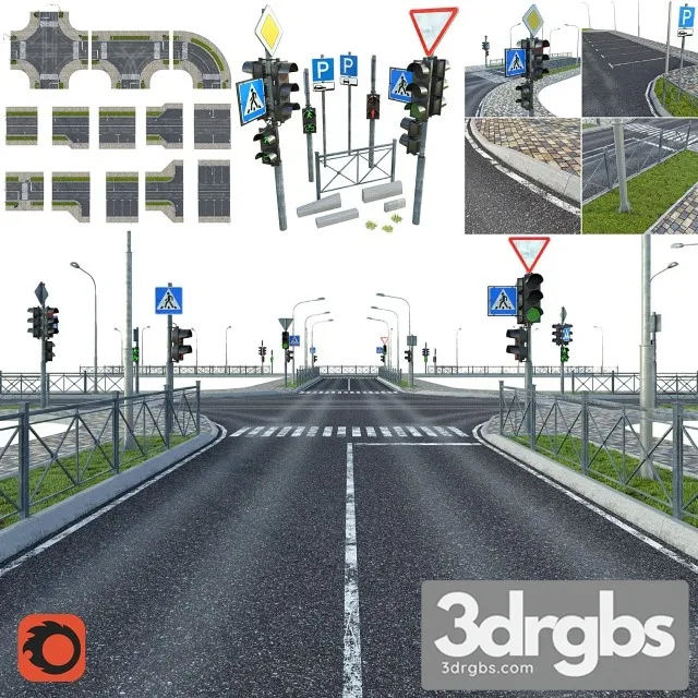 Sections Of Road 3dsmax Download