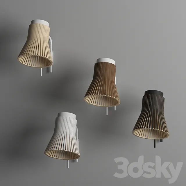 Secto Design Petite 4630 Wall Lamp 3ds Max