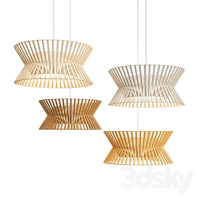 Secto Kontro 6000 Pendant 3DS Max Model