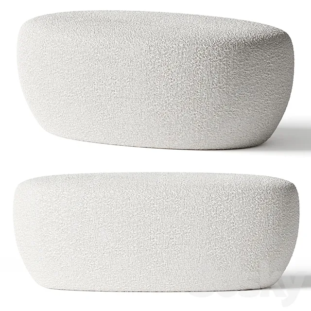 Sedila – SENNEN pouffe 3ds Max