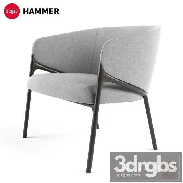 Segis Hammer Armchair 3dsmax Download