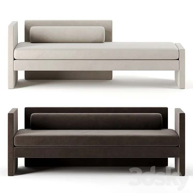 SEGMENT SOFA and DAYBED by TRNK 3DS Max