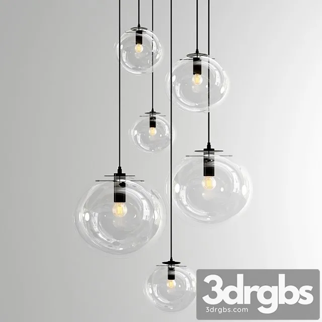 Selene suspension lamp – black