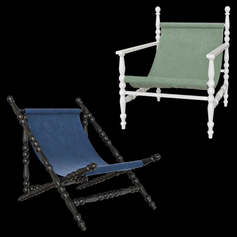 SELETTI – Armchair Heritage 3ds Max