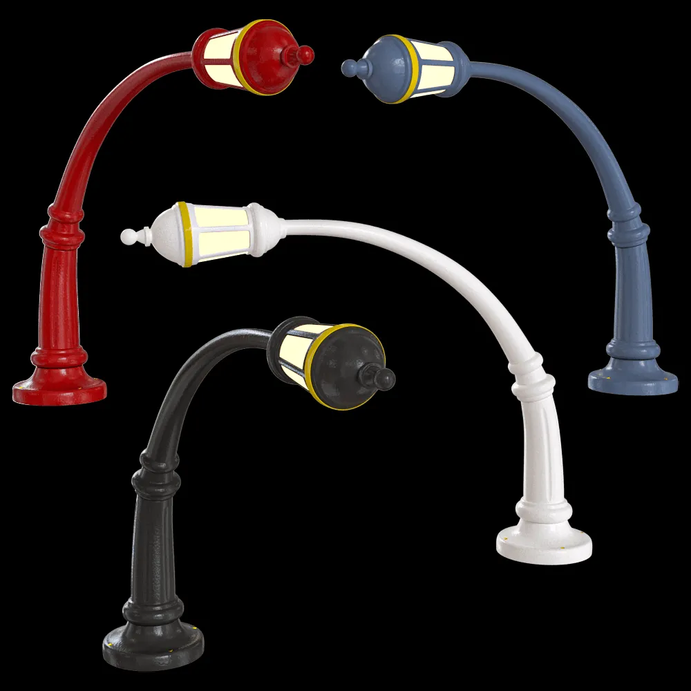 SELETTI – Floor lamp Street 3ds Max