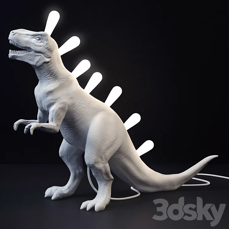 Seletti Jurassic Lamp Rex. 3DS Max