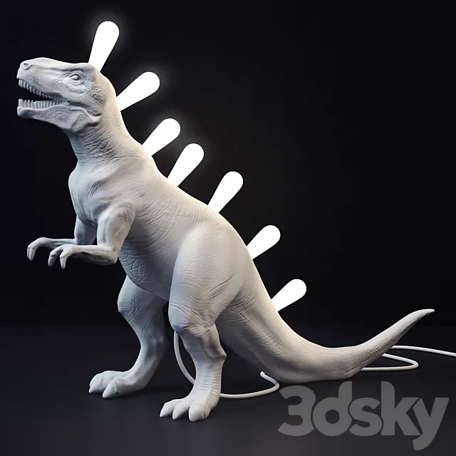 Seletti Jurassic Lamp Rex. 3DSMax File