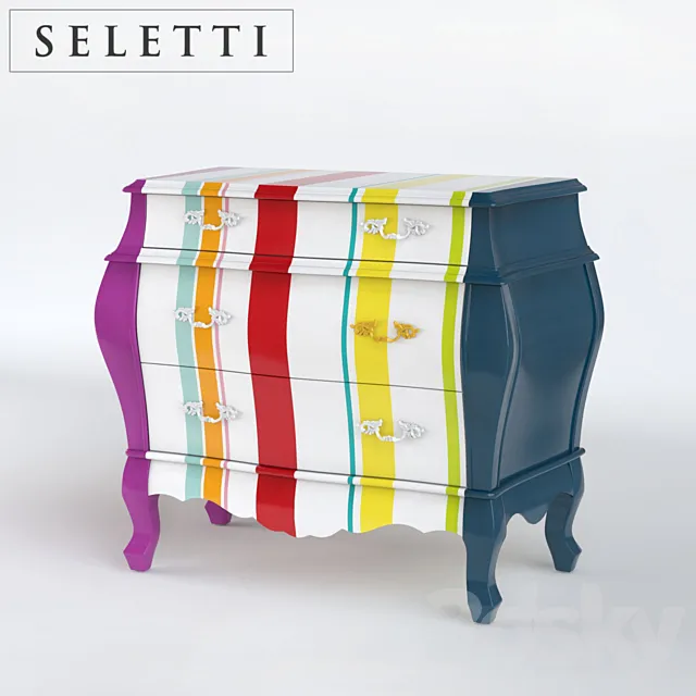 Seletti Trip 3 Drawers 3DSMax File