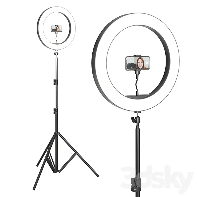 Selfie Lamp 3DSMax File