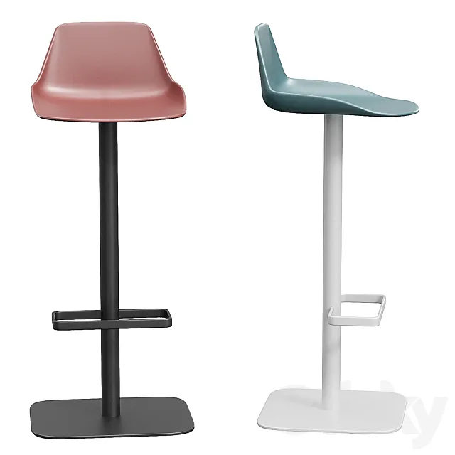 Sellex Bar stool 3DS Max Model