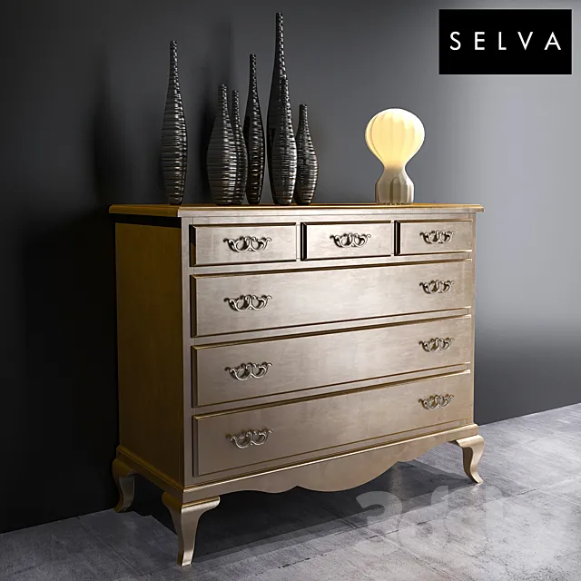 Selva commode Art.5640 3ds Max