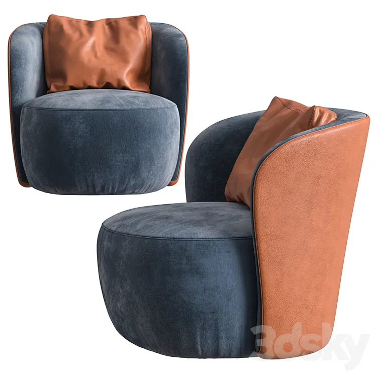 Selva lucrezia armchair 3DS Max