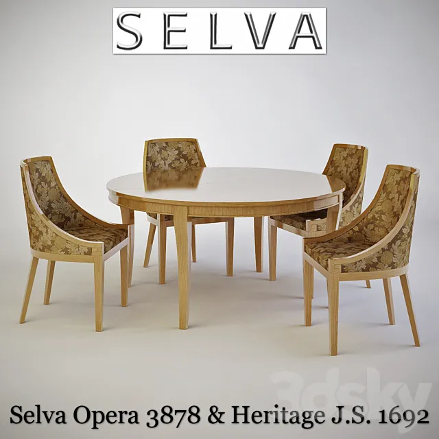 Selva Opera 3878 & Selva Heritage JS 1692 3DSMax File