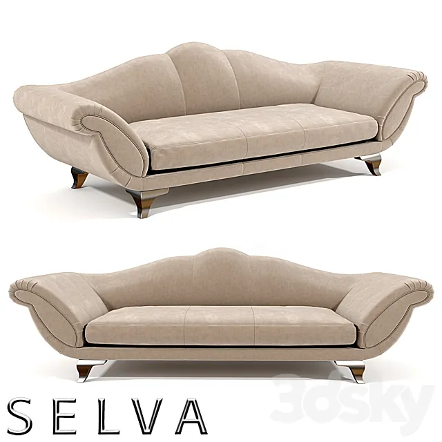 Selva sofa Art.1141 3ds Max