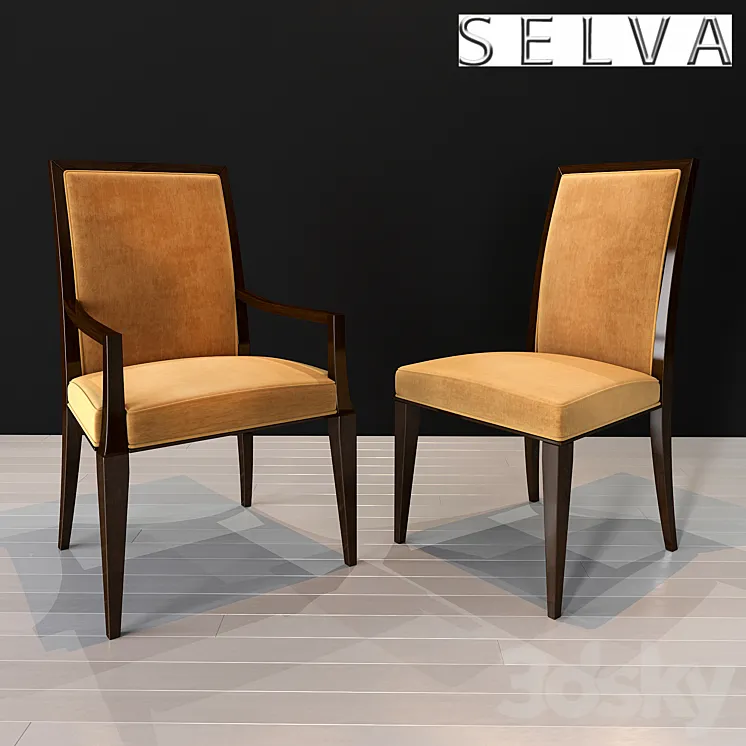 Selva Sophia chairs 3DS Max