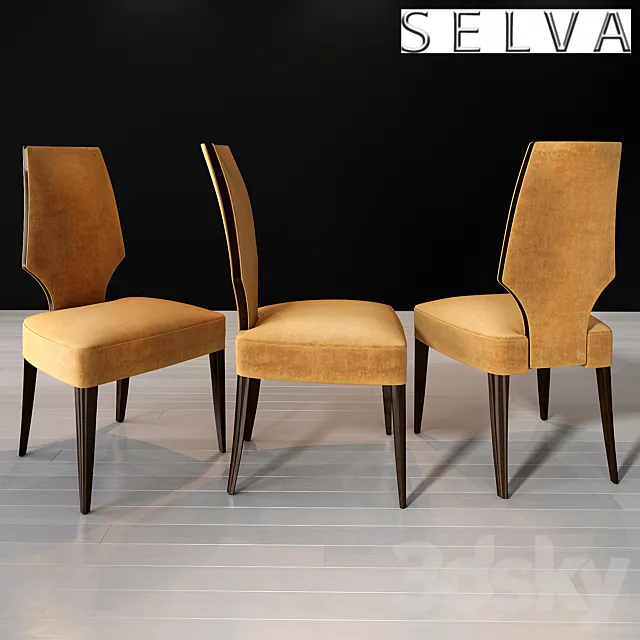 Selva Vendome chair Art.1056 3DSMax File