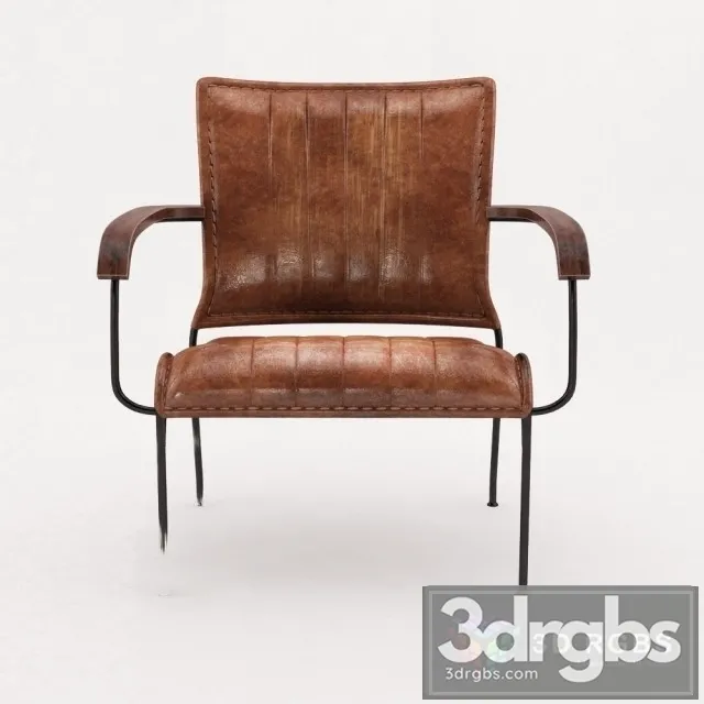 Seney Brown Iron Chair 3dsmax Download