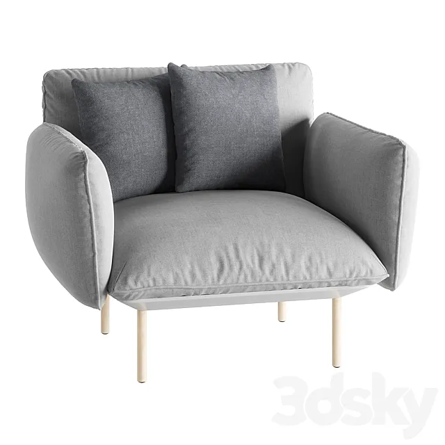 SENJA one seat sofa by Tribu 3DS Max Model