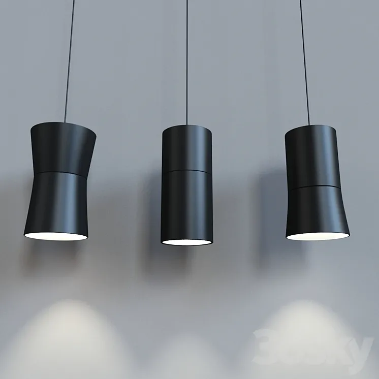 Sentry lamps by Metalarte 3DS Max