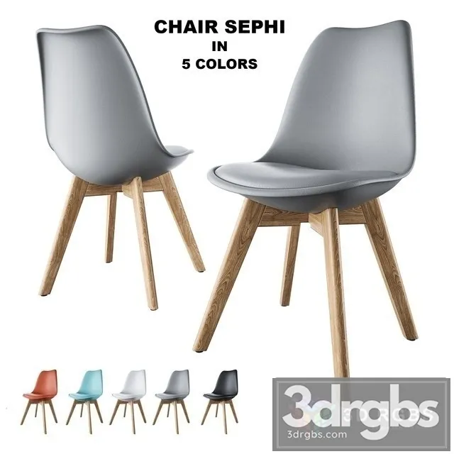 Sephi 5 Colors Chair 3dsmax Download