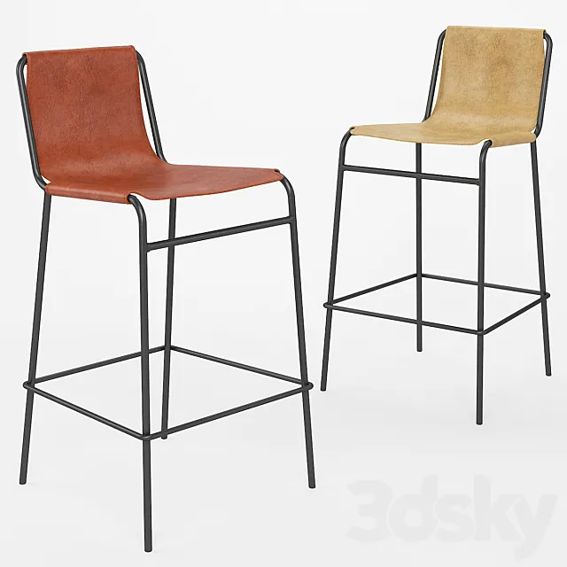 September_Bar_Stool 3ds Max