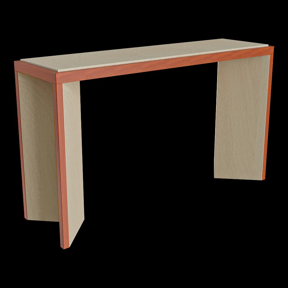 Serax – Console oak cream – orange Kubé 3 3ds Max