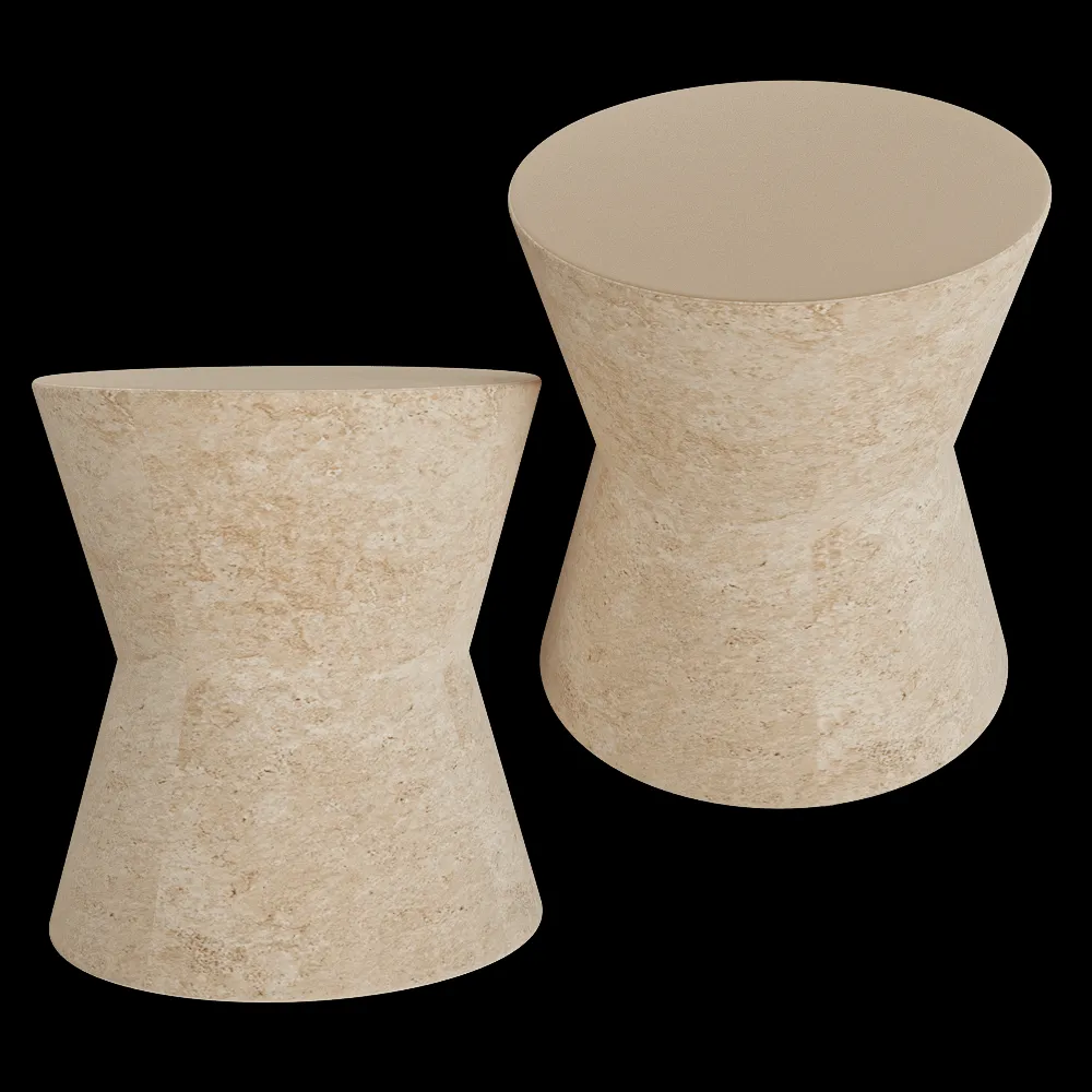 Serax – Side table beige Pawn 3ds Max