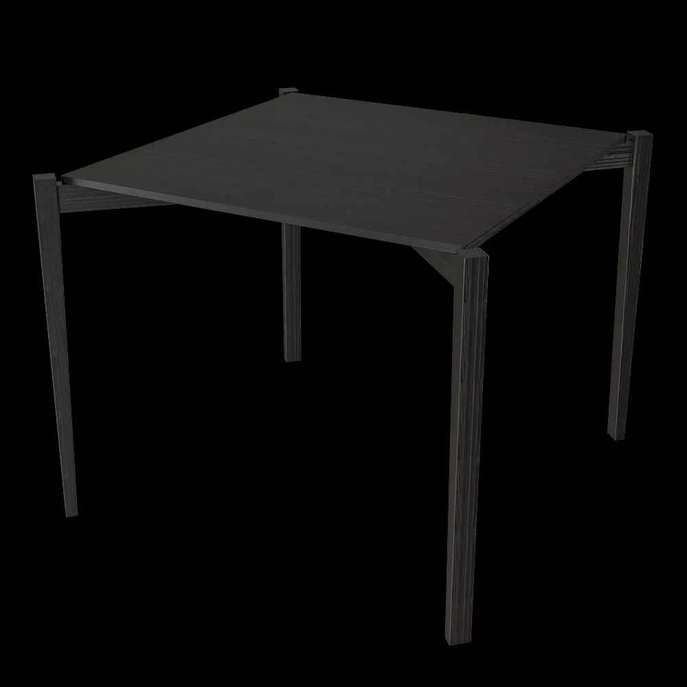 Serax – Table square beech black Eloïs 3ds Max