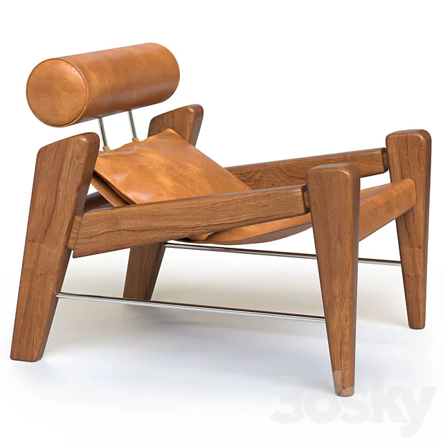 Serfa armchair 3ds Max