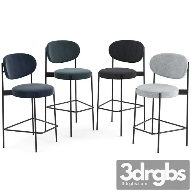 Series 430 bar stool by verpan