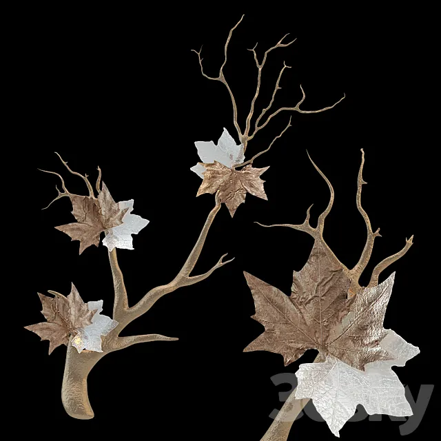 Serip Sconce Twig Folio 3ds Max