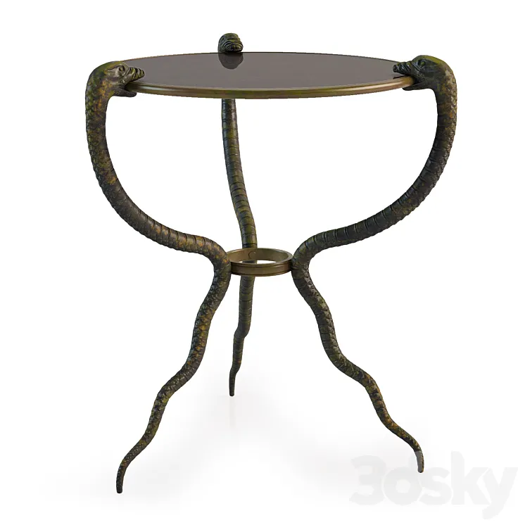 SERPENT OCCASIONAL TABLE 3DS Max Model
