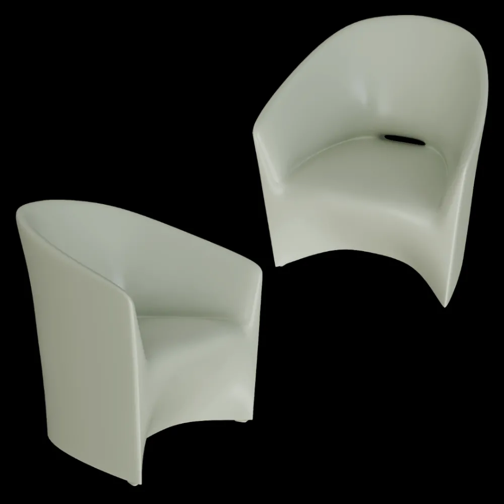 Serralunga – Armchair Pinebeach 3ds Max