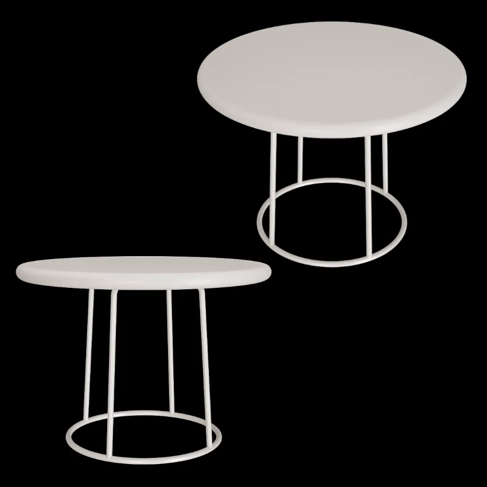 Serralunga – Coffee table Olivia 3ds Max