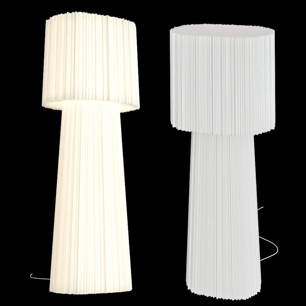 Serralunga – Floor lamp Ruffle 3ds Max