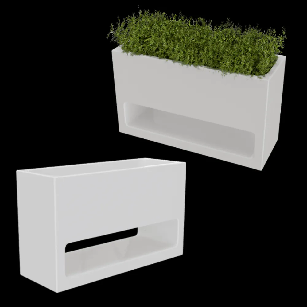 Serralunga – Planter Lluna 110 3ds Max