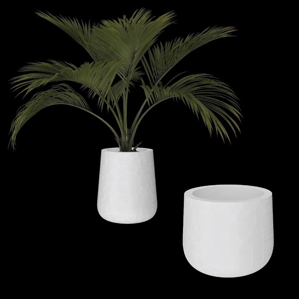 Serralunga – Planter Memory Pot 3ds Max