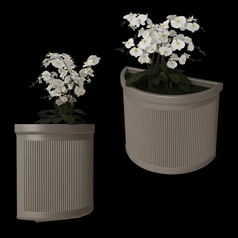 Serralunga – Planter Millerighe Parete 3ds Max